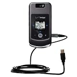 Classic Straight USB Cable for the Motorola W755 with Power Hot Sync and Charge capabilities - Gomadic Brand w/ TipExchange Technology