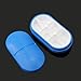 Portable Travel 6-Slot Medical Pill Box Holder Medicine Case Drug Storage New