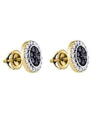 1.00CTW DIAMOND MICRO PAVE EARRINGS