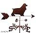 Hand Made COCKER SPANIEL DOG GARDEN Stake Weathervane ~NEW~
