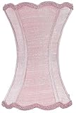 Scallop Hourglass Medium Lamp Shade in Pink