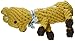 Jax and Bones Good Karma Holiday Rope Dog Toy, 9-Inch, Daphne The Deer