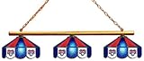MLB Washington Nationals Three Shade Stained Glass Billiard Table Lamp