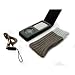 4G BLACK FLIP CASE & FREE GREY SOCK COVER FOR NEW APPLE iPOD NANO 4TH GENERATION + EXCLUSIVE NEW BLACK NECK STRAP