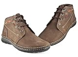 Round Mens Boots By Lobo Solo - Aviator Tobacco - Greasy Cowhide Leather - Handmade - Sizes From 7 to 11.5
