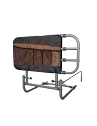 Health and Beauty: Stander EZ Adjust & Pivoting Home Bed Rail + 3 pocket organizer pouch + Adjustable in Length to 26"-34"-42" + Included Safety Strap + Lifetime Gaurantee - Standers
