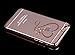 iPhone SE Case,iPhone 5S Case,ikasus Mini Love Heart Glitter Bling Crystal Rhinestone Diamonds Clear Rubber Rose Electroplate Plating Frame TPU Soft Silicone Bumper Case for iPhone SE & iPhone 5S 5