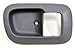 PT Auto Warehouse TO-2530G-2FR - Inside Interior Inner Door Handle Trim/Bezel, Gray - Passenger Side Front (Replaces 69277-08010-B0, 6927708010B0)
