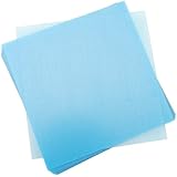 Grafix 8-Inch by 8-Inch Craft Plastic-Sheet, Clear, 25 Per Pack