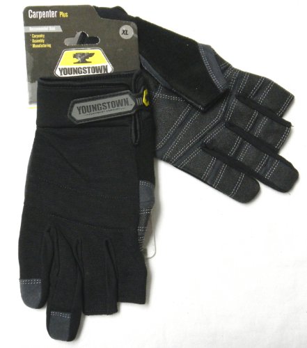 Best Price Youngstown Glove 03-3110-80-XL Carpenter Plus Performance Glove XLarge, Gray