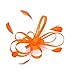 Womens Ladies Fascinator Hat with Comb Tea Party Derby Wedding Accessory