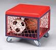 Spider Web Rolling Cube Bench By Powell Furniture