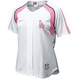 Nike L.A. Dodgers Ladies White Baseball Jersey
