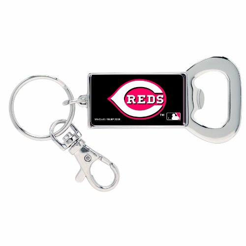 MLB Cincinnati Reds Bottle Opener Key Ring