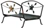 Uniflame Burnished Bronze Decorative Flower Log Rack