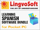 LingvoSoft Learning Spanish Software Bundle for Pocket PC