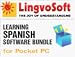 LingvoSoft Learning Spanish Software Bundle for Pocket PC