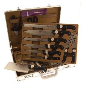 Prima 24 PC Deluxe Knife set in Aluminium Case