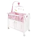 Badger Toys Doll Crib with Cabinet