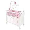Badger Toys Doll Crib with Cabinet