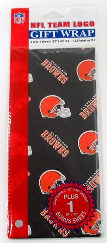 NFL Cleveland Browns Wrapping Paper