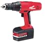 Factory-Reconditioned Milwaukee 0524-84 18-Volt 1/2-Inch T-Handle Hammer Drill with 2 Batteries, Charger, and Case