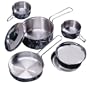 Coleman Stainless Steel 2-Person Mess Kit