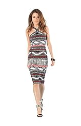 Rayon/Spandex/Knit General Print  Dress