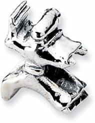 Sterling Silver Reflections Karate Person Bead QRS1920