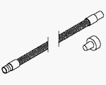 39780 Porter Cable 13' Hose Kit With Shop Vac Adapter
