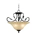 Kenroy Home 91560RBRZ Countryside Semi-Flush, Royal Bronze