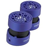 iHome iHM78 Rechargeable Mini Speakers for iPod (Purple)