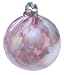 Pink Cloud Blown Glass Ornament