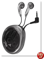 Sony MDR-E828LP Fontopia Earbuds with Winding Case