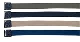 4290 MILITARY COLOR WEB BELTS W/BLACK OPEN FACE BUCKLE
