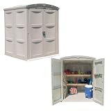 Large All-Purpose Storage Shed (66in W x 65in D x 83in H)