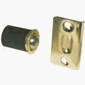 Buy 61760 - Polished Brass Closet Door Ball Catch by Ultra Hardware Prod.