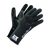 NeoSport Unisex 5mm XSPAN Scuba Dive Gloves - Black, Size - XLarge