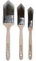 Styletto 00046 Precision Brushes For Trimming and Edging, Set of 3