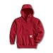 Carhartt Boys 8-20 Midweight Hooded 1/4 Zip Mock Neck Sweatshirt