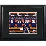 New York Islanders Personalized Locker Room Print with Frame