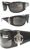 ROBERTO CAVALLI 226S CERBERO SUNGLASSES CRYSTALS RHINESTONES SNAKE 226 SUN GLASS BLACK