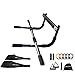 BEACHBORN Multi-Function Doorway Pull-Up Bar and 11 Piece Resistance Band Set COMBO PACK + FREE AB STRAPS