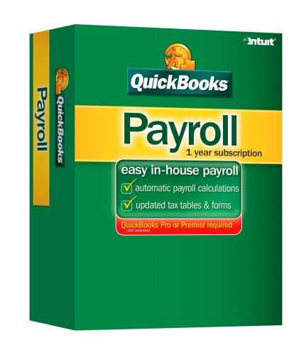 Software: QuickBooks Standard Payroll 2007  Requires QuickBooks  [OLDER VERSION]