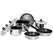 Revere Convenience 8-Piece Stainless-Steel Cookware Set, Plus Bonus Steamer Insert