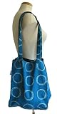 Orbis Print Cotton Tote - Peacock * New