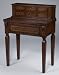 AA Importing 45039 Secretary Desk with 7 Drawers - Walnut