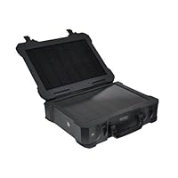 Instapark® Mars20S Portable & Rechargeable Emergency / Survival Solar Power Generator with Built-in 145Wh Lithium Battery, 150-watt Inverter & Triple Outputs, 110V/AC, 12V/DC & Dual 5V/DC USB, IP65 Water-proof