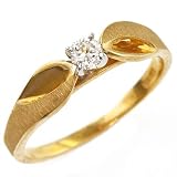 10K Round Cut Diamond Ring