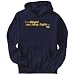 Hoodie Mens Navy Blue 